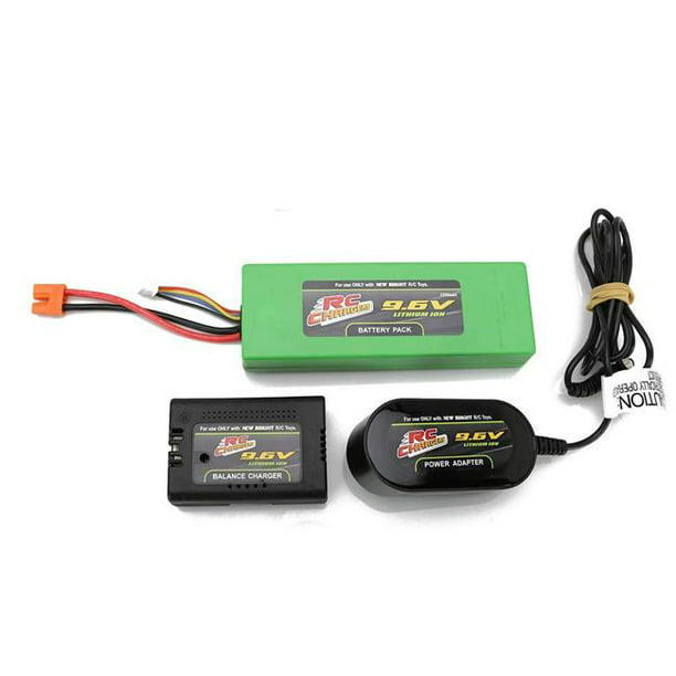 New Bright 9.6V 2200mAh Rechargeable Battery Pack RC Lithium Ion